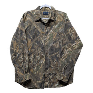 Y2K Shadow Branch Camo Hunting Shirt